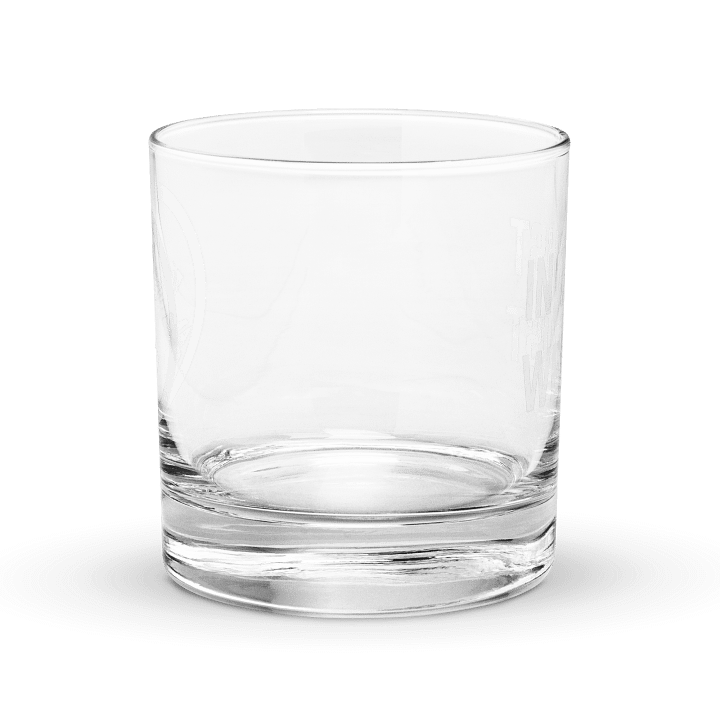 PilotPhotog Rocks Glass – “In Thrust We Trust” product image (1)