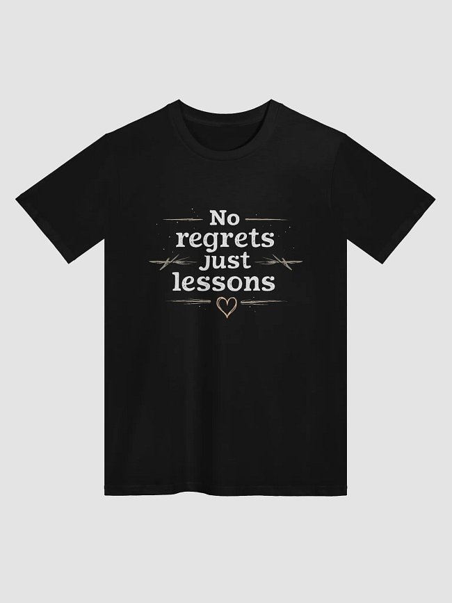 Jennifer Aniston: No regrets, just lessons.