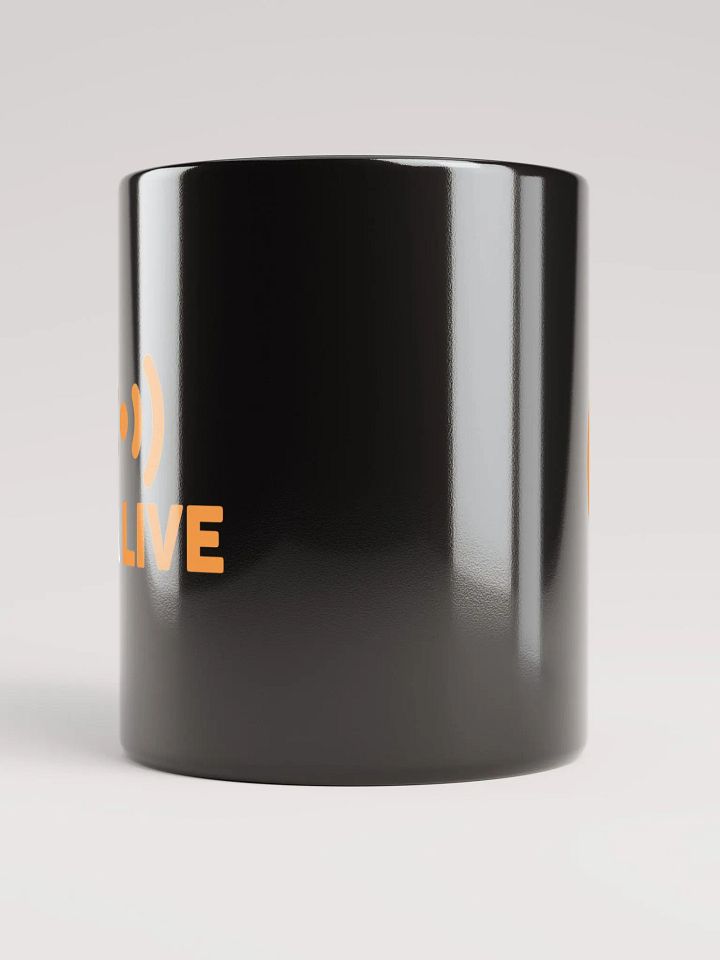 ELA Live Black Gloss Mug product image (2)