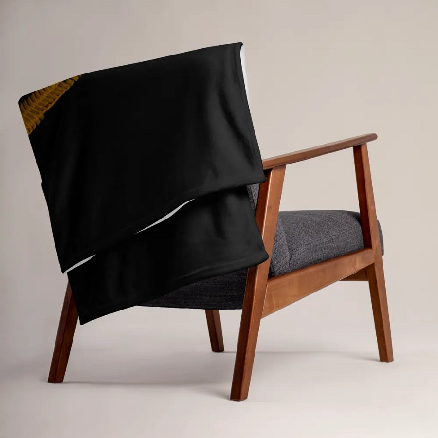 Statement - Black - Throw Blanket product image (3)