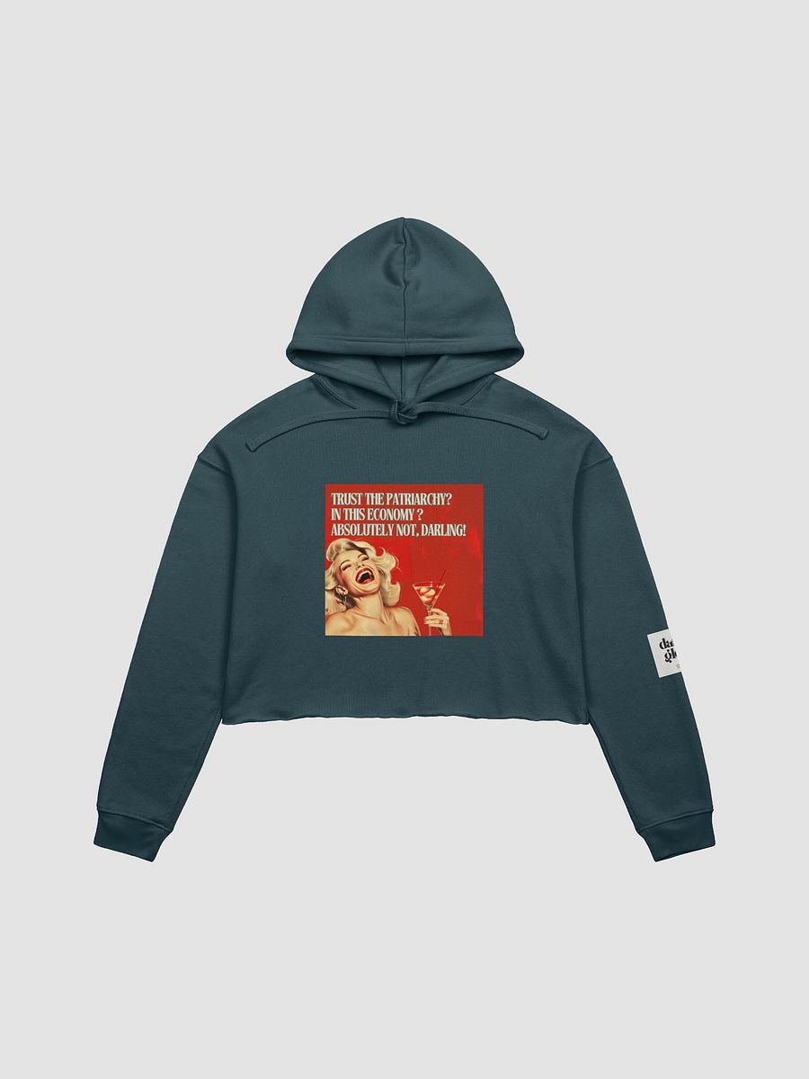 Trust The Patriarchy? Cropped Hoodie product image (3)