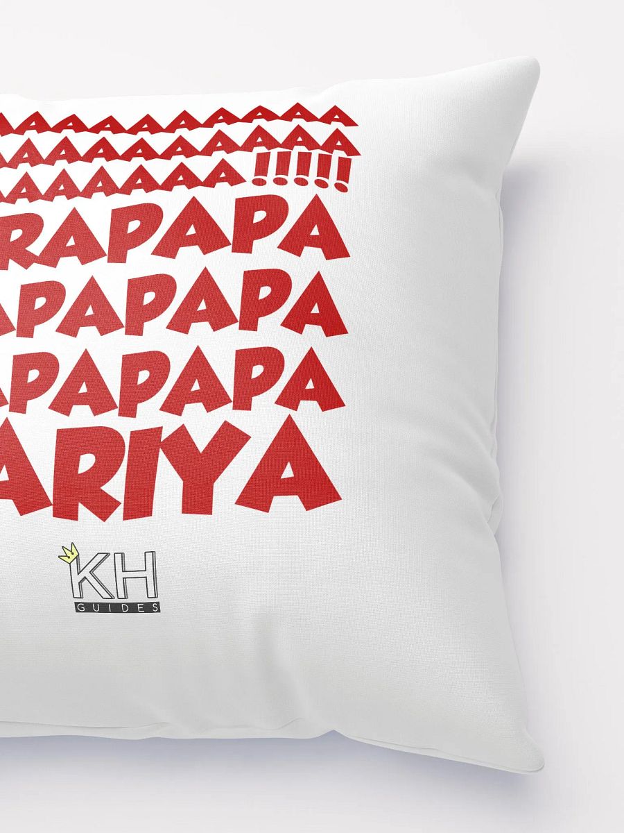 Aracuan Bird Throw Pillow with Lyrics product image (2)