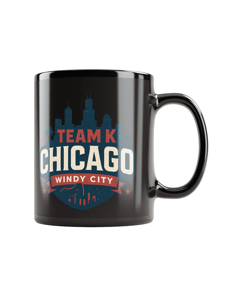 Team K Chicago Black Mug product image (1)