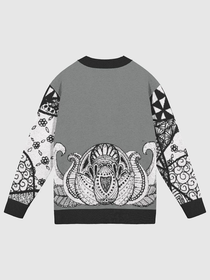 Swanky Jacquard Knit Cardigan product image (7)