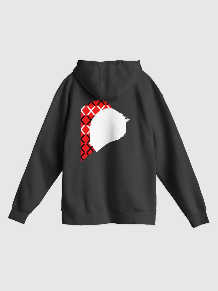 Valentine Matching Road Helmet Heart Hoodie (White-Right) product image (2)