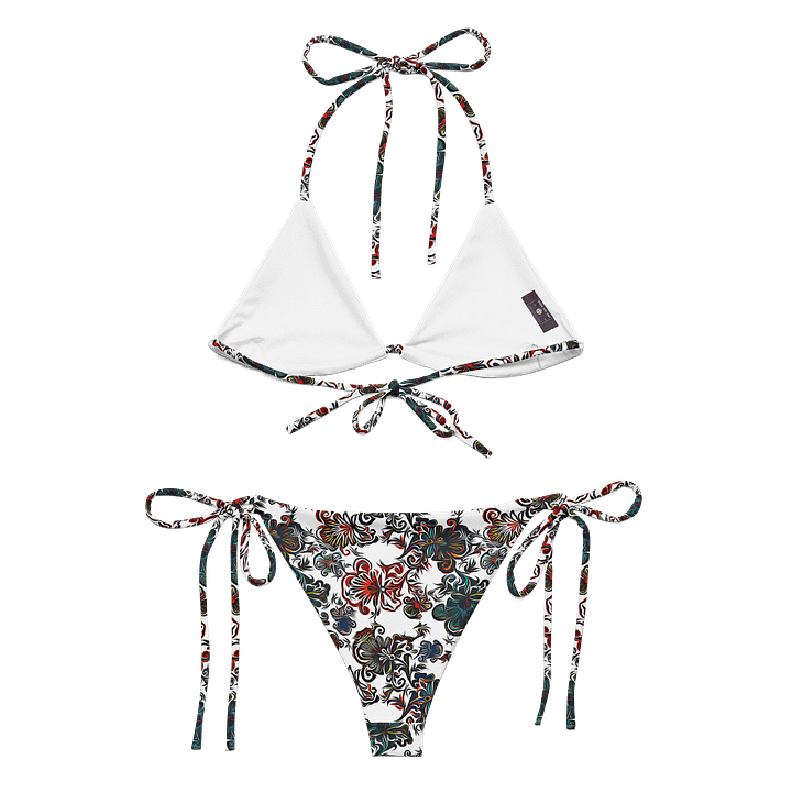 Mysterious Flowers | Recycled String Bikini product image (1)