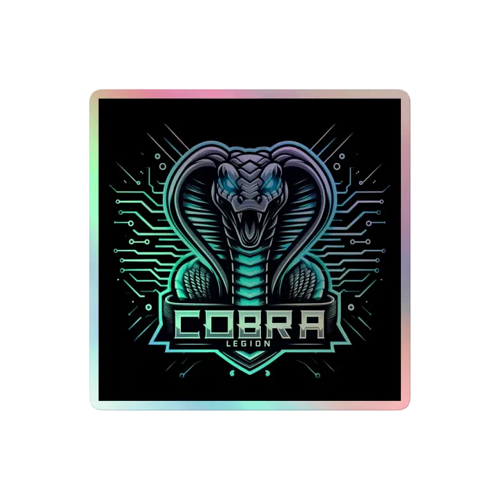 Cobra Legion Holographic Sticker Sheet product image (2)