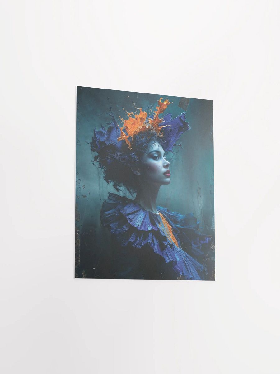 Crown of Ember and Cobalt Matte Poster product image (18)