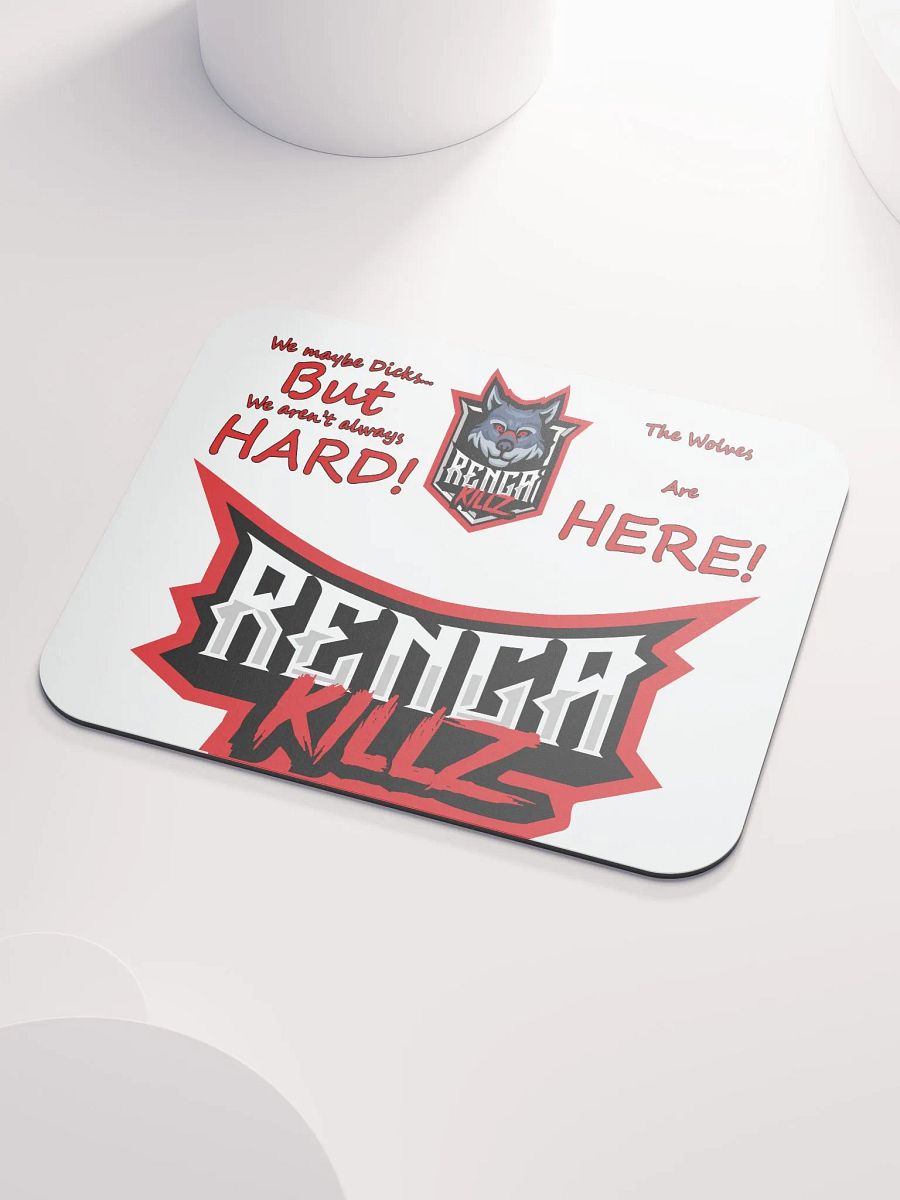Wolves are hard mouse pad product image (3)