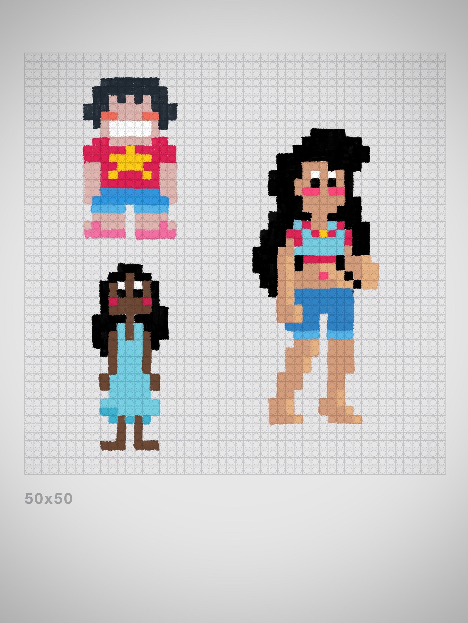 Stevonnie FUSION Bead Patten product image (1)