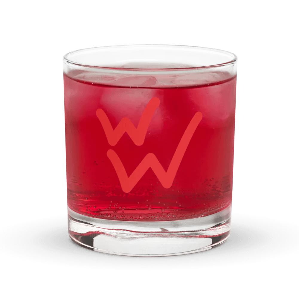 WW Rocks Glass (Red) product image (3)