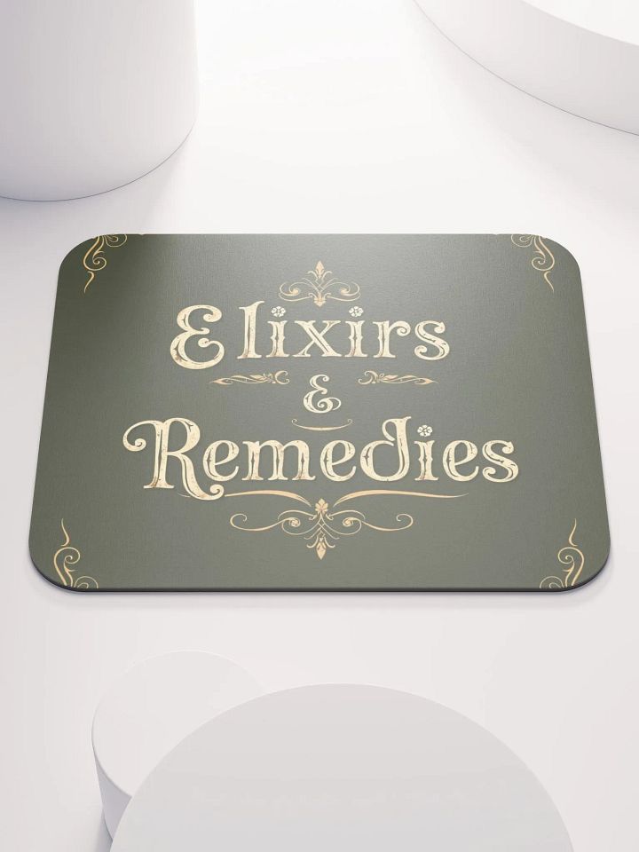 Vintage Elixirs & Remedies Mouse Pad product image (1)
