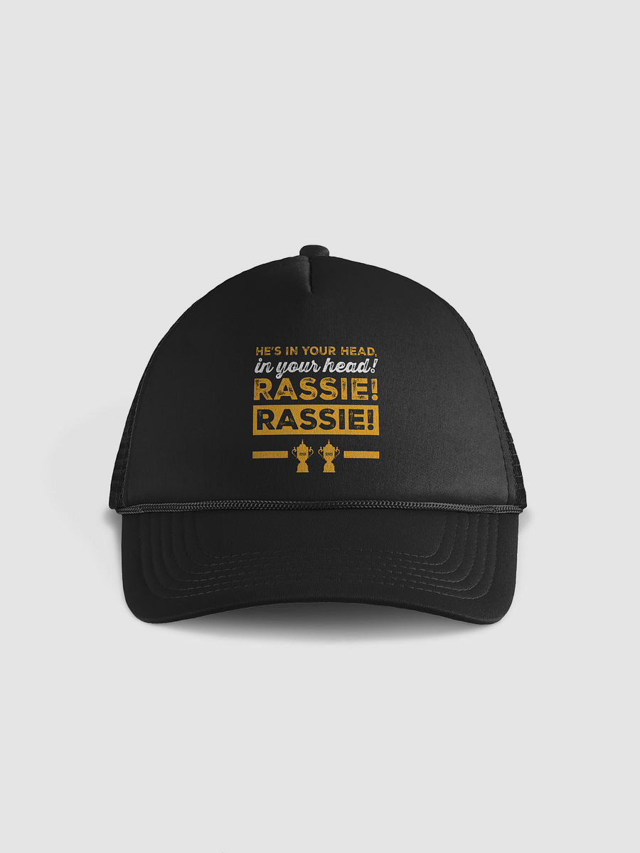 Rassie! His in your head! Illusionist Foam Trucker Hat product image (1)