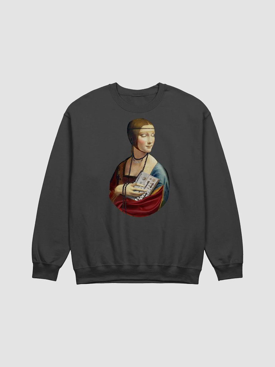 TB 303 Chill-out Lady by Frank Fonik, Techno EDM Classic Crewneck Sweatshirt product image (1)