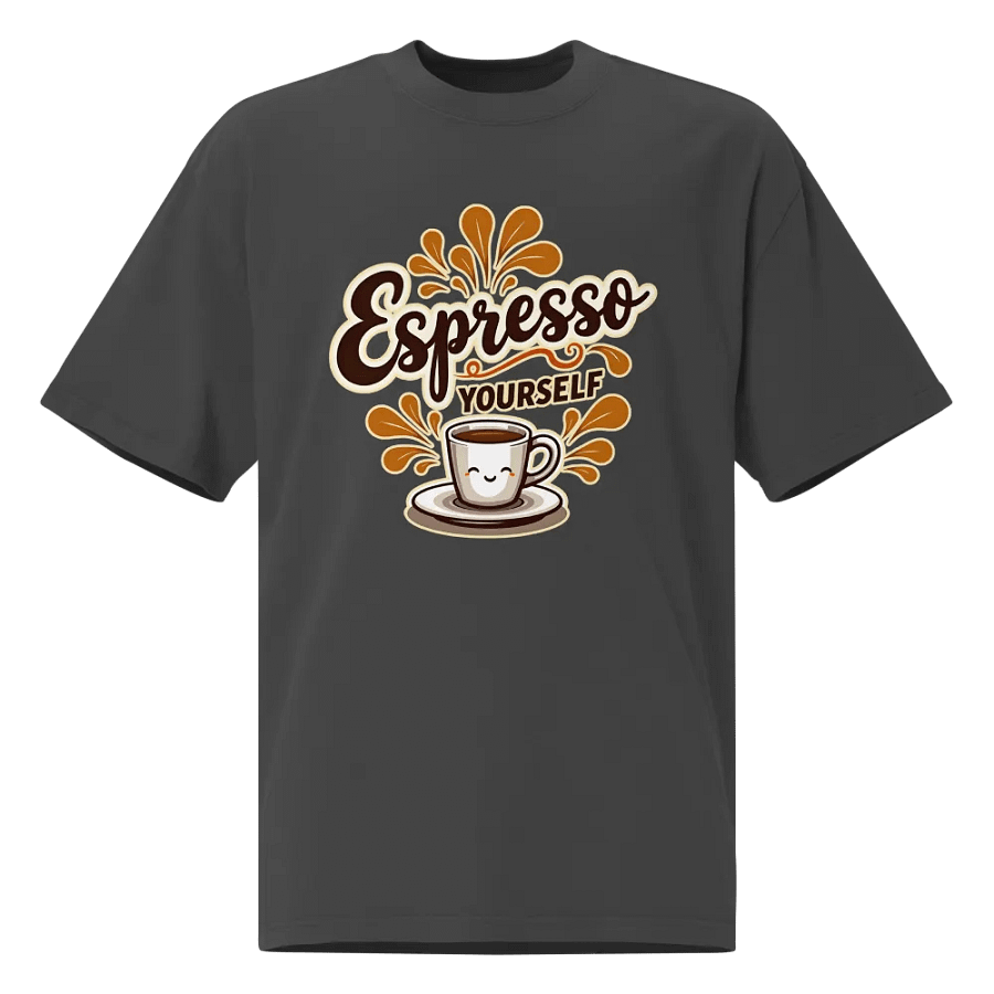 Espresso Yourself Cartoon T-Shirt product image (1)