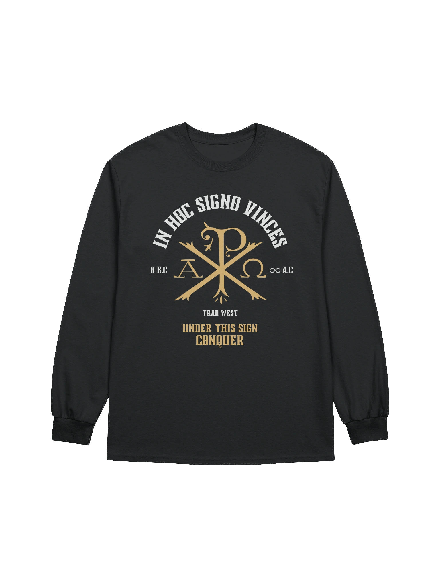 Under this sign conquer Long Sleeve T-Shirt product image (2)