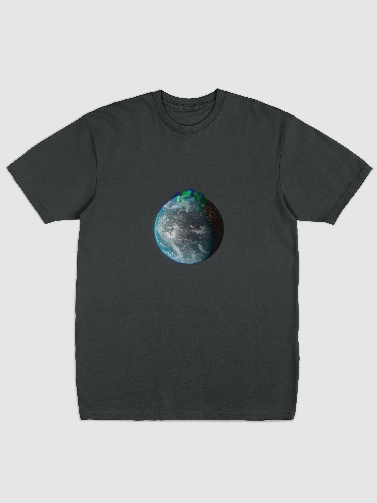 Aurora Borealis over Earth Men's Tee product image (1)