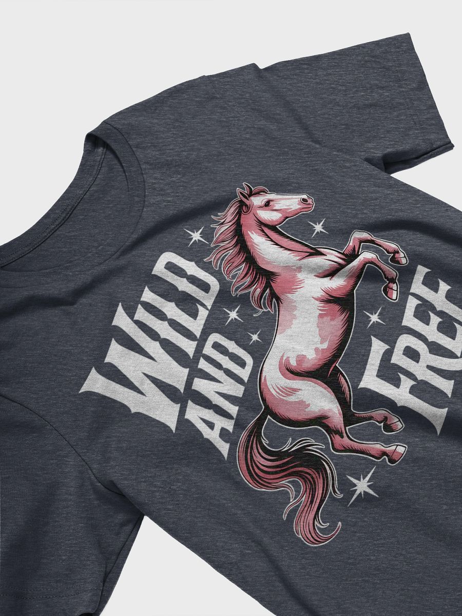 Wild and Free Rearing Horse T-Shirt product image (22)