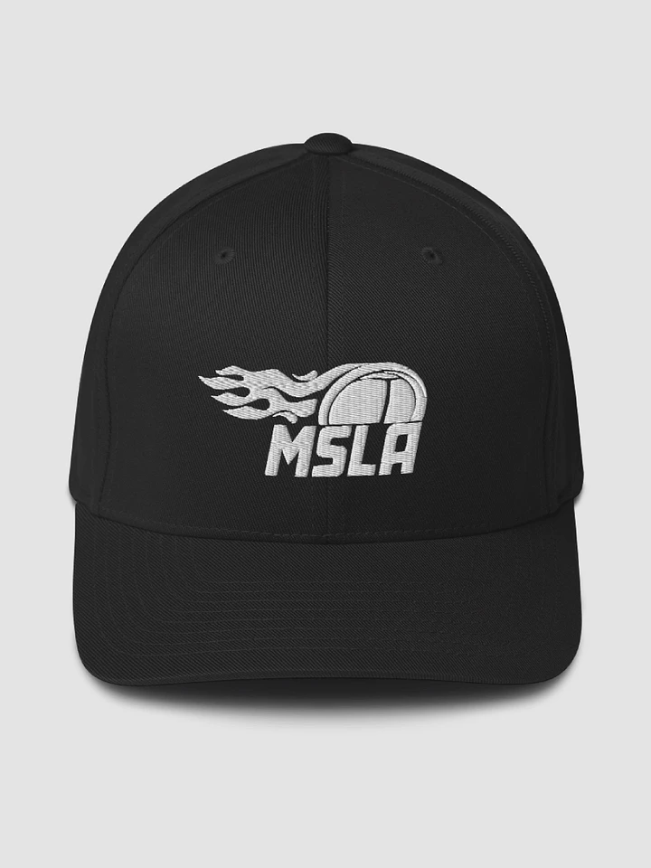 MSLA Logo Flexfit Hat - White Logo product image (3)