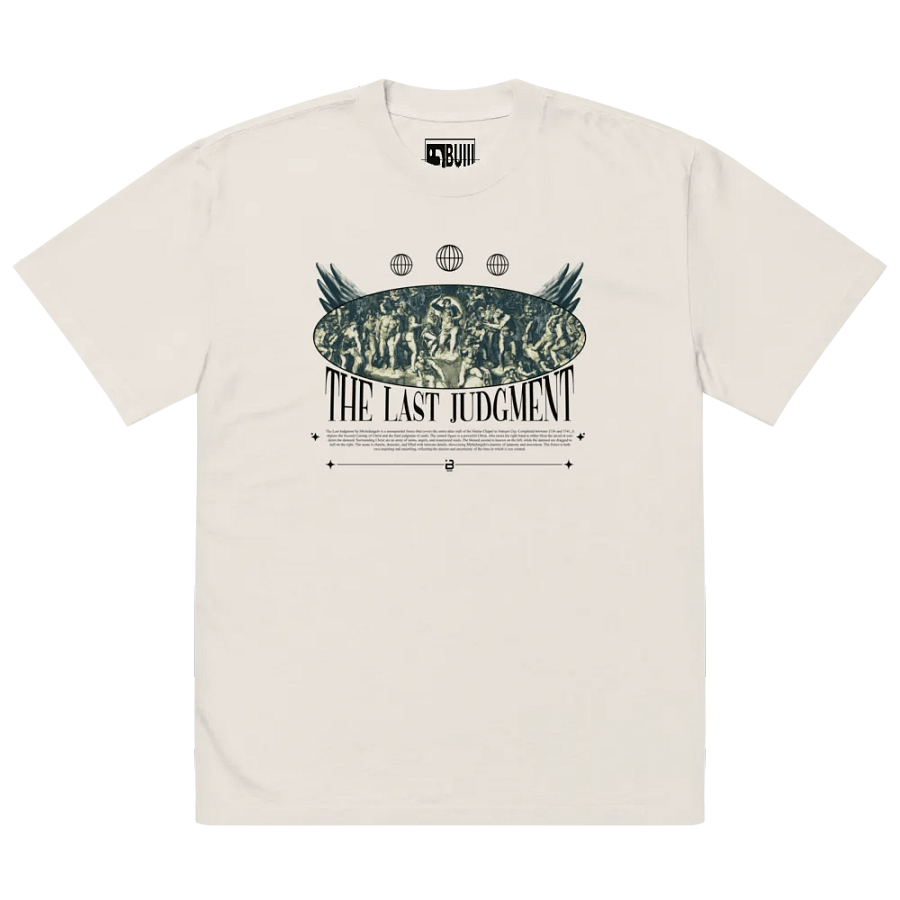 Judgment Day - BUIII Remix Premium Oversized Faded T-Shirt product image (3)