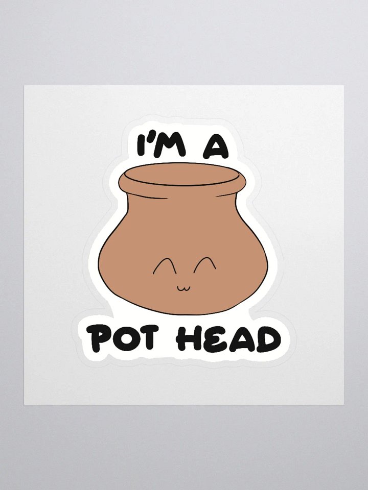 Pot Head Sticker product image (1)