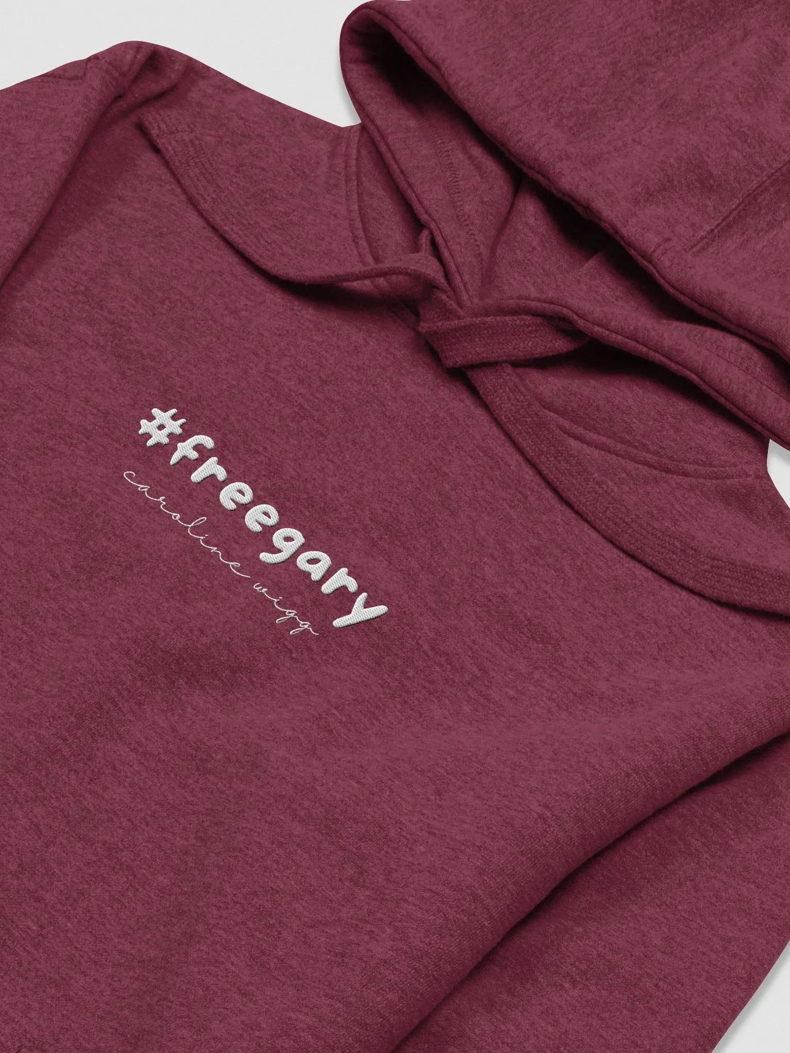 Free Gary Unisex Embroidered Hoodie - Dark Colours product image (18)