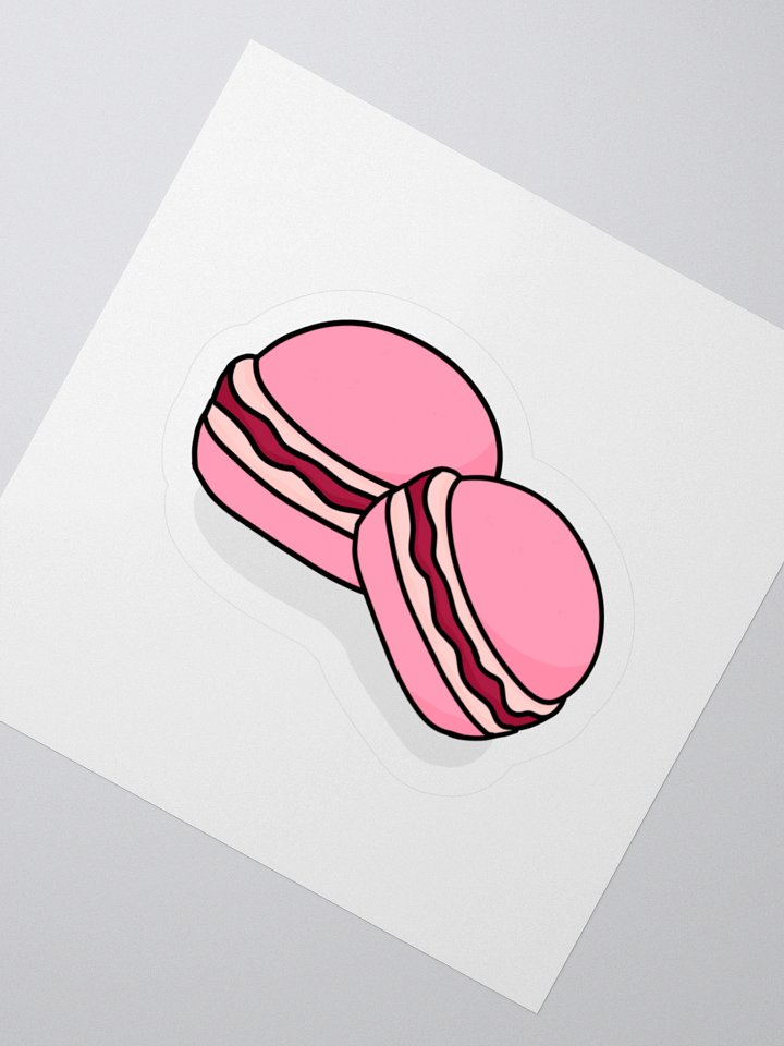Cherry Macaron Sticker product image (2)