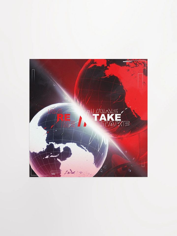 RE//TAKE Album Art Print product image (1)