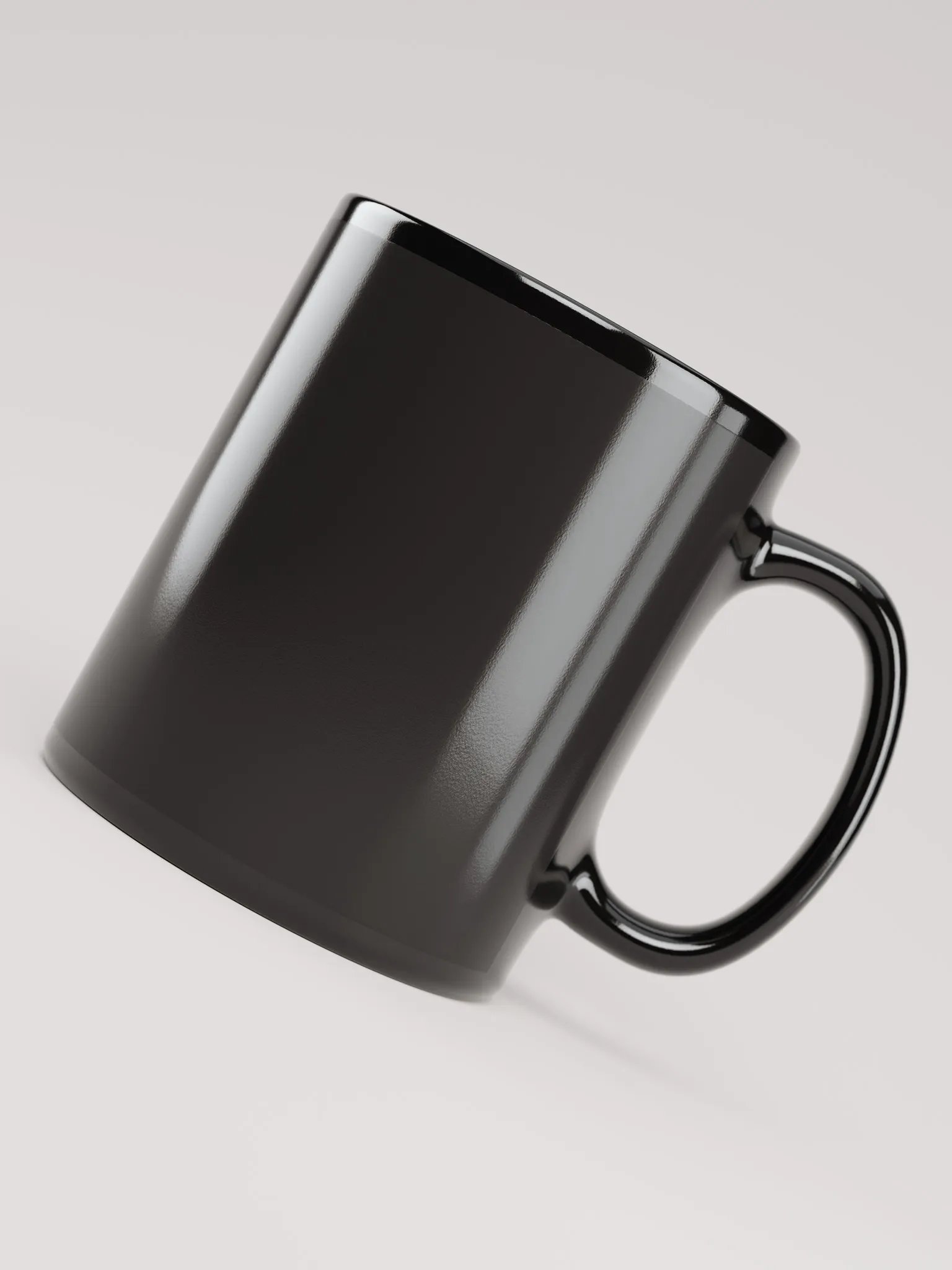 Code 2 - Black Coffee Mug (Black Mug) product image (6)