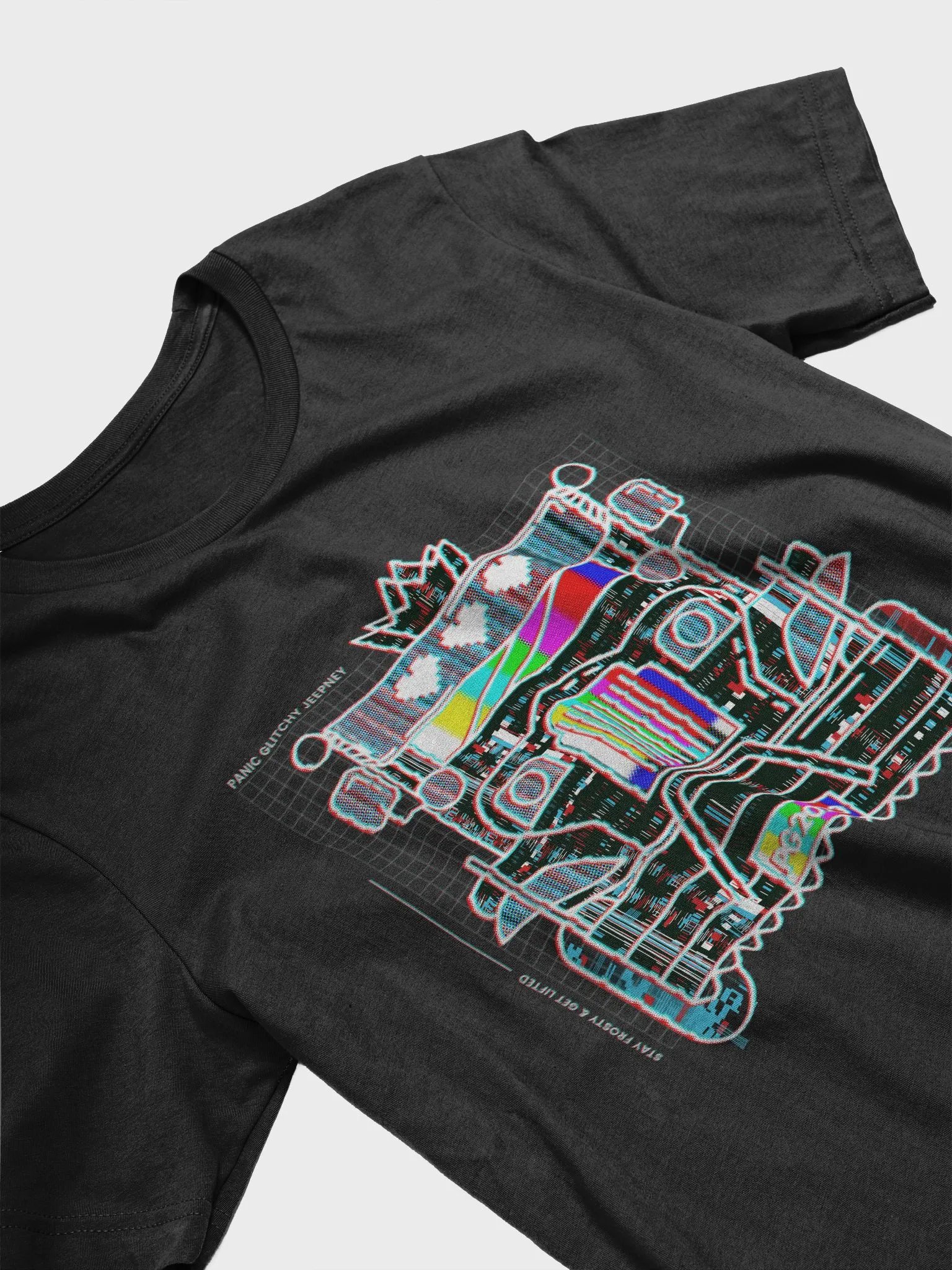 Panic Glitchy Jeepney Tee product image (3)