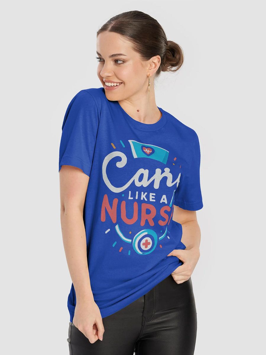 Nurses Cap, Nurse's Heartbeat T-Shirt product image (8)