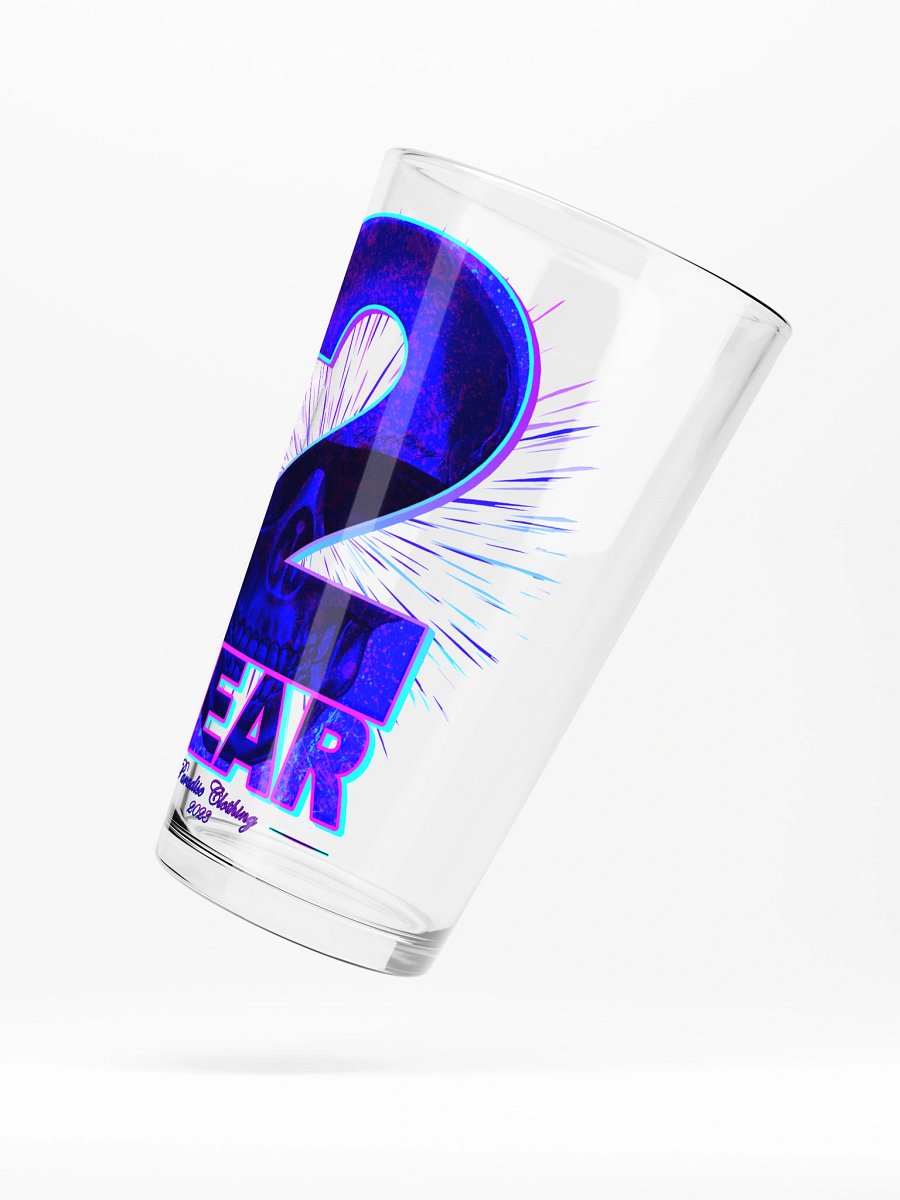 Two Year Blue Pint Glass product image (5)