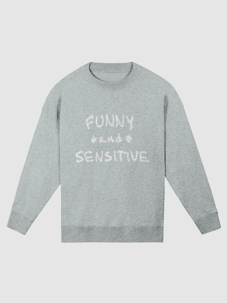 FUNNY *and* SENSITIVE (mint) knitwear crewneck product image (1)
