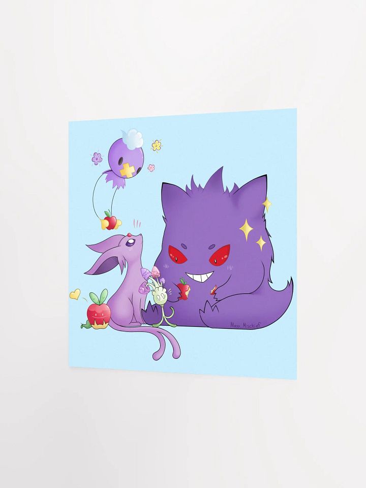 Purple 'Mons Poster product image (2)