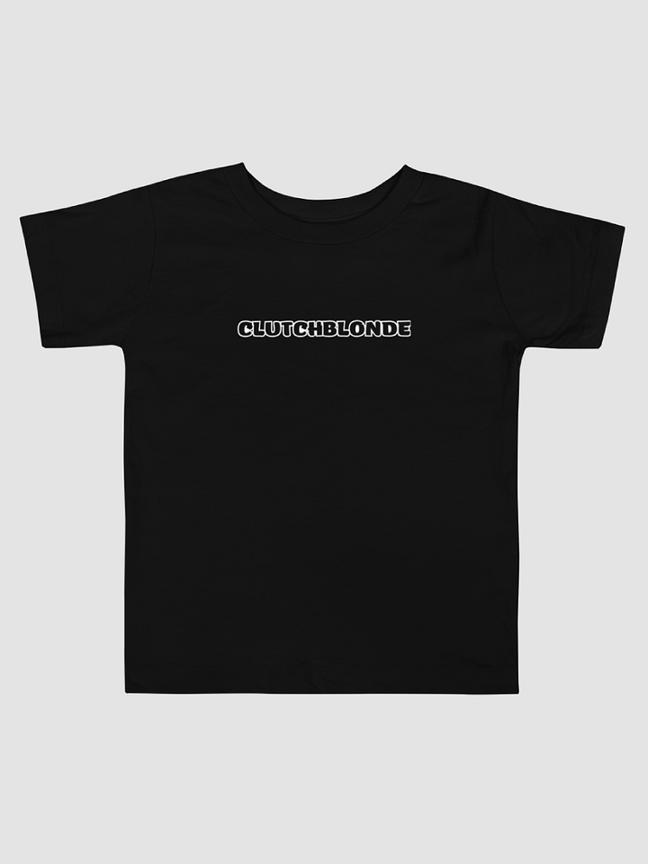 Clutch Toddler Tee White Lettering product image (2)