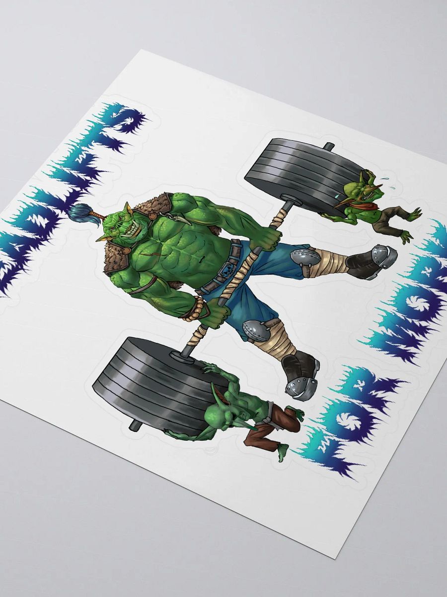 Deadlifts For Mork - Sticker! product image (3)