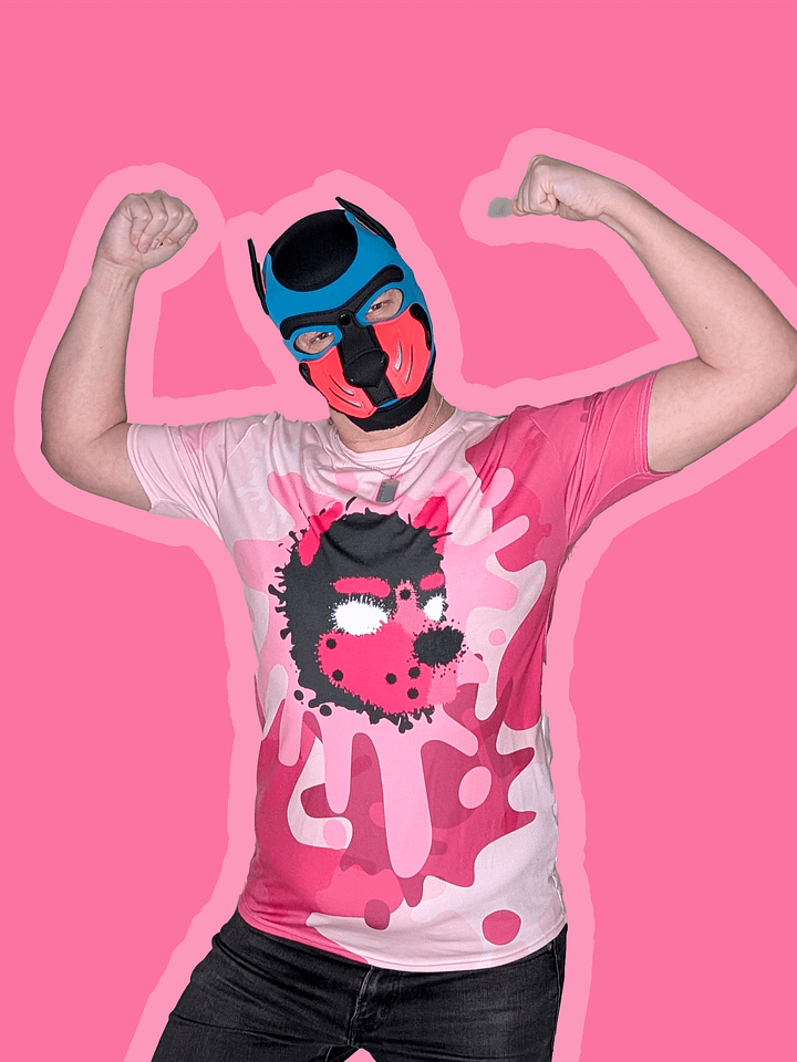 Chaos Splatter Shirt - Hot Pink product image (2)