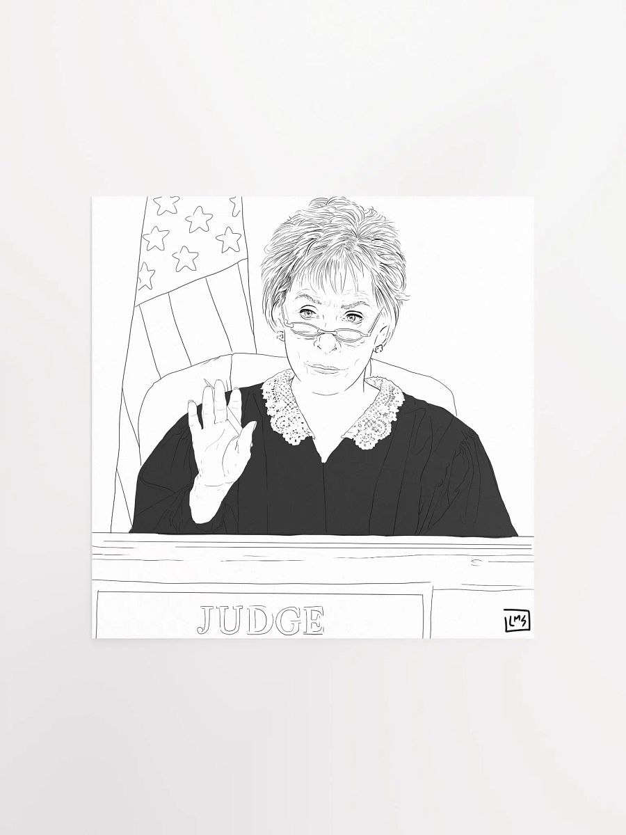 Queen Judge Judy - Poster Print product image (1)