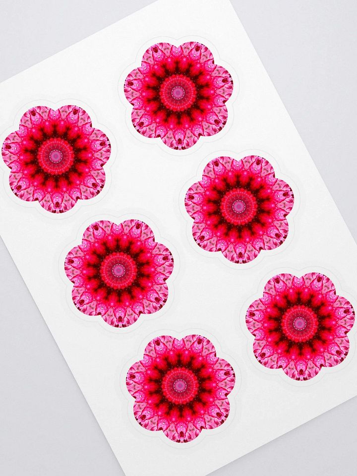 HOT PINK HEARTS MANDALA product image (1)