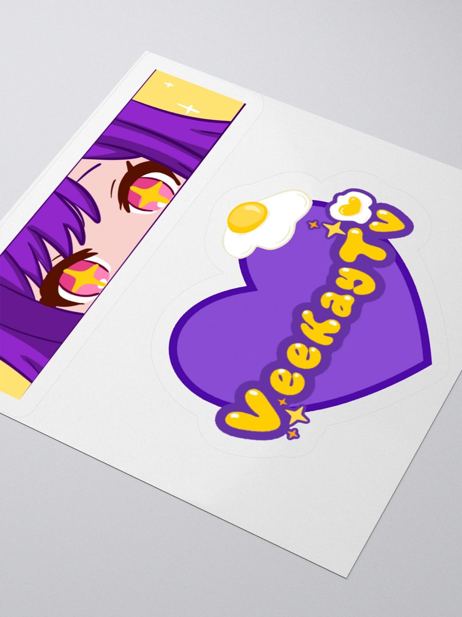 Veekay Sparkle | Heart Egg Drop - Stickers product image (9)