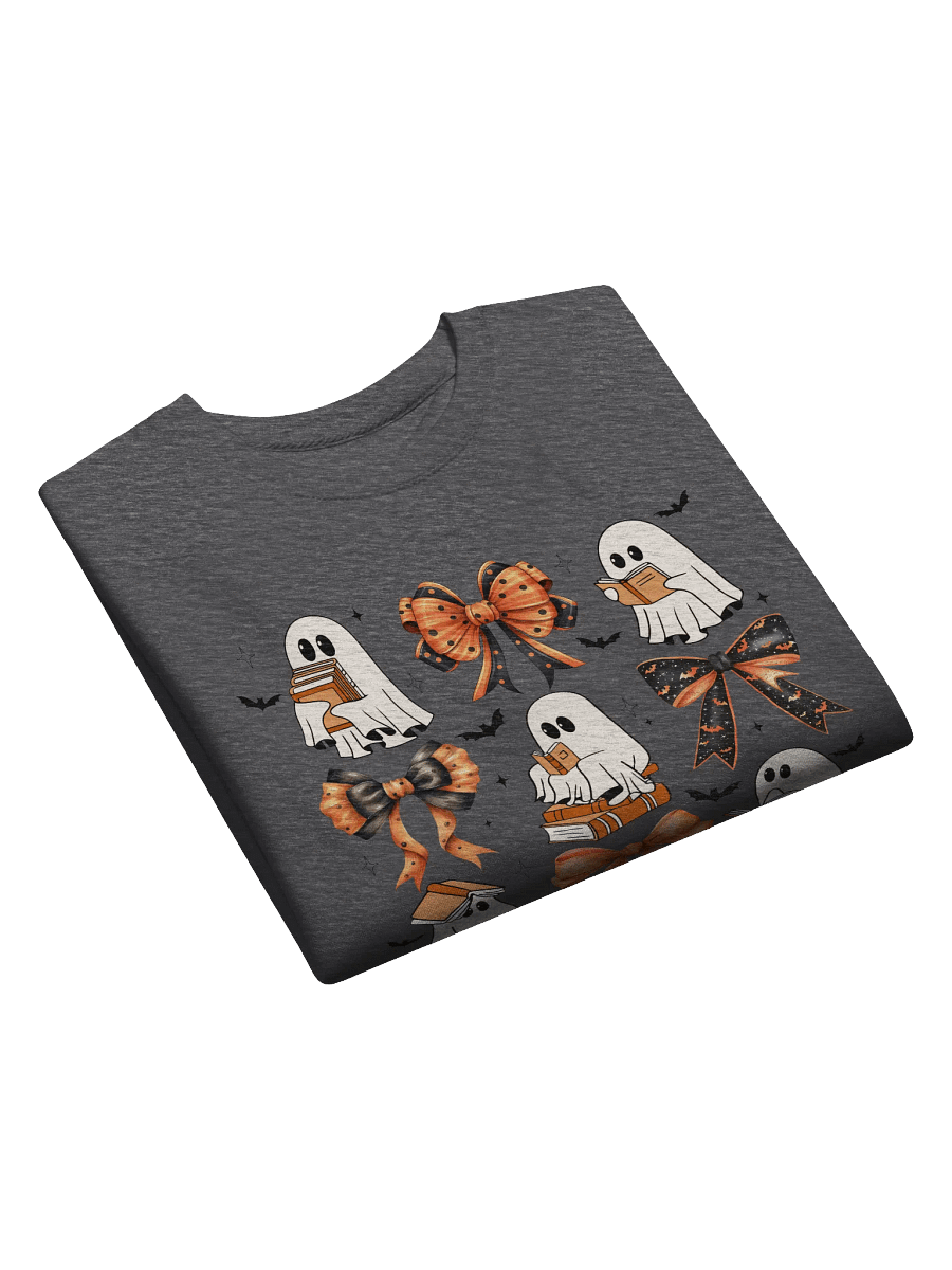 Coquette Style Bookish Ghosts Sweatshirt (Homemade) product image (3)