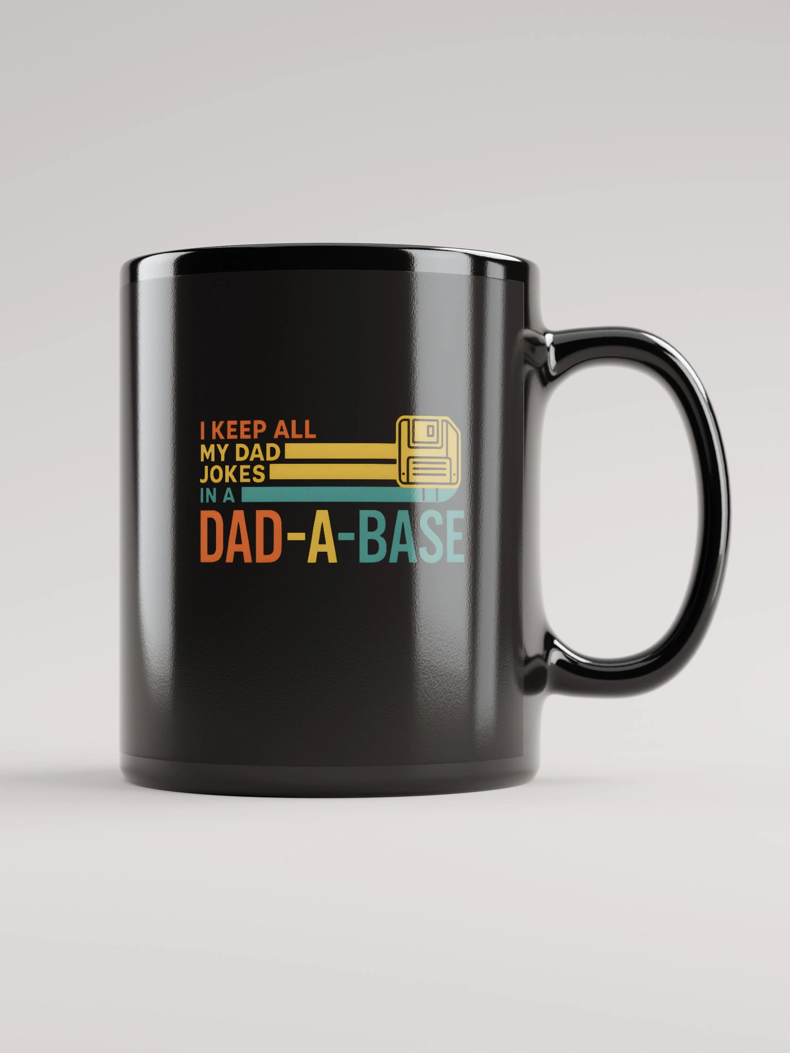 Dad-A-Base Floppy Disk Mug product image (1)