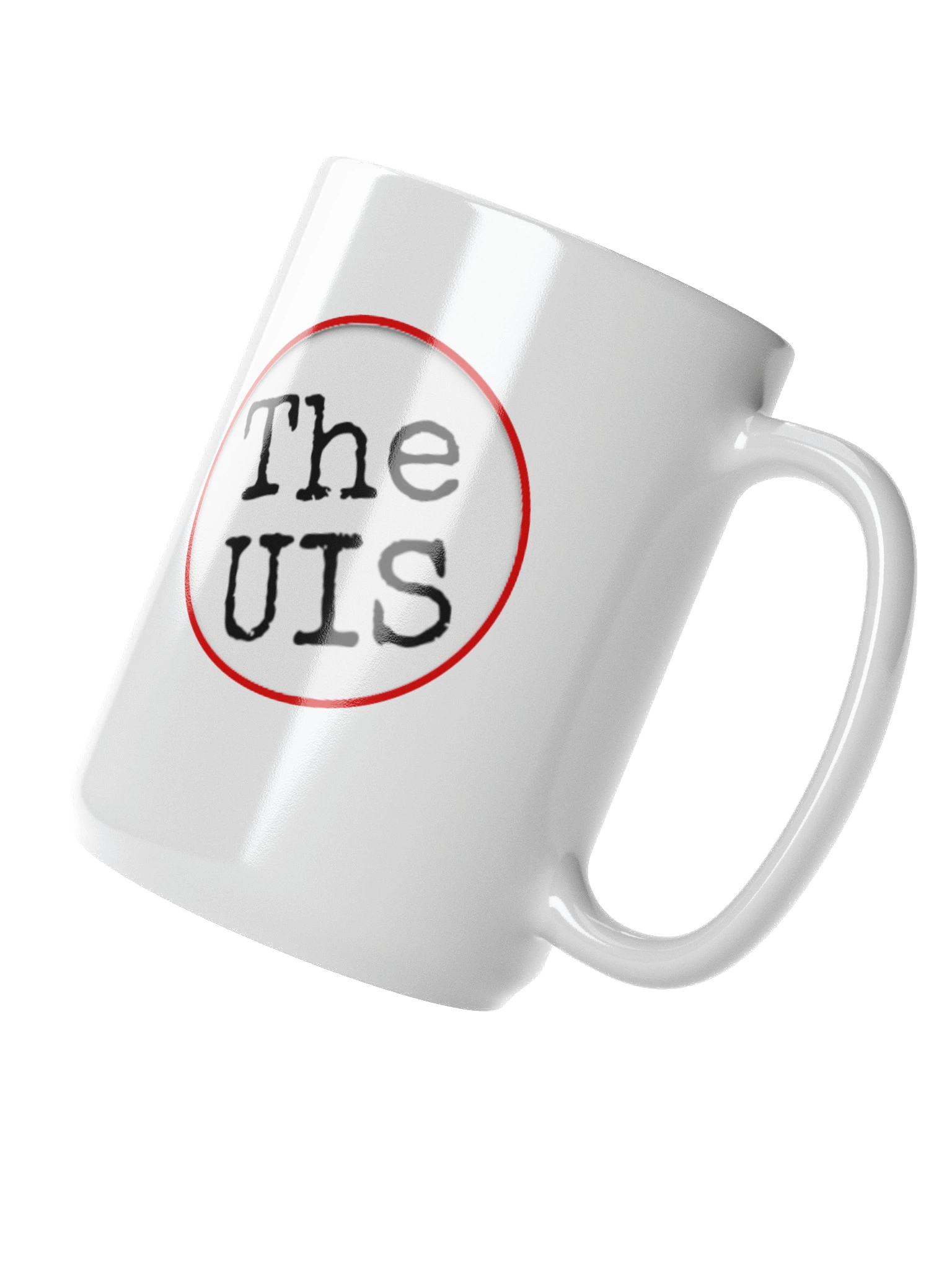 TheUIS Red & Black Logo Mug product image (3)