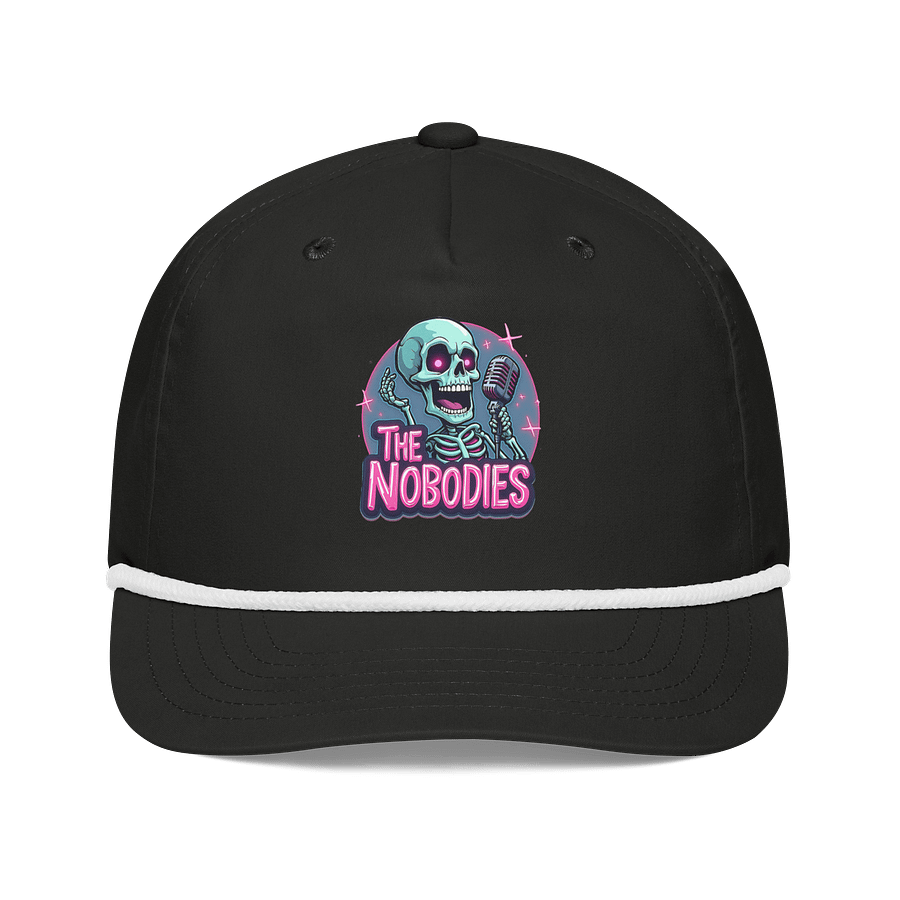 "The Nobodies" Golf Rope Cap product image (1)
