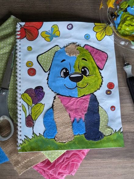 More Than Color(ing) - Mixed Media Coloring Book product image (2)