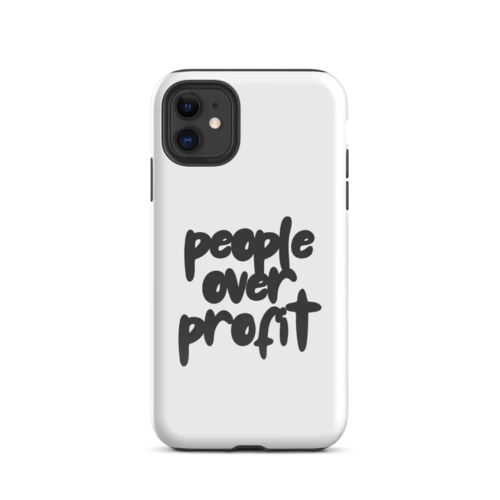 People Over Profit - iPhone® Tough Case product image (24)