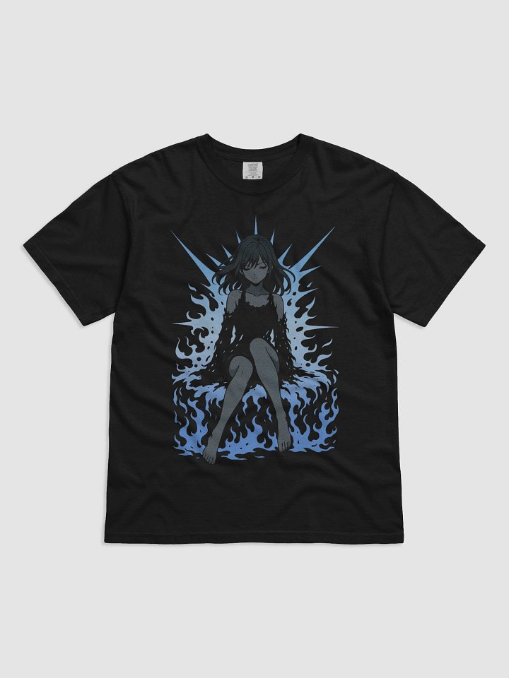 Radiant Gradient Blue flames Tee product image (1)