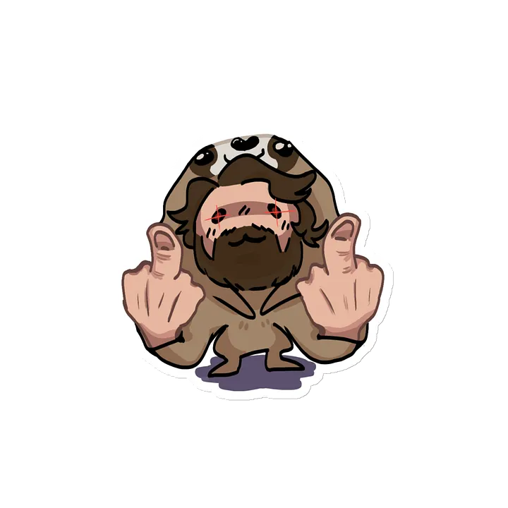 Sloth CW Vibes Die-Cut Magnet Set product image (2)