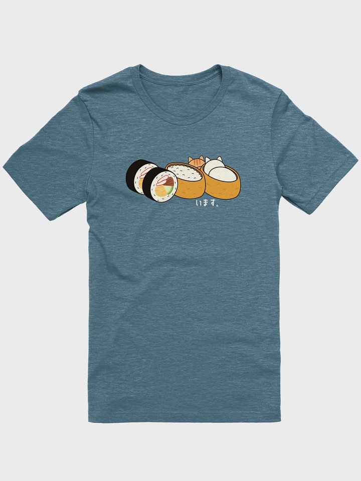 Inari Sushi and Futomaki Cat - Unisex Adult Super Soft Lightweight T-shirt product image (1)