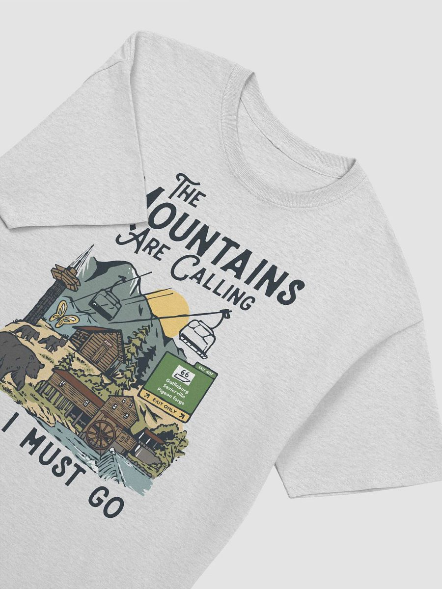 The Mountains Are Calling And I Must Go (Heavyweight T-Shirt) product image (3)